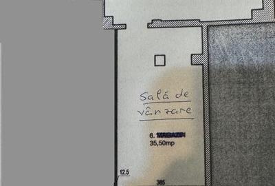 Spațiu comercial, de 78 mp, în Giurgiului