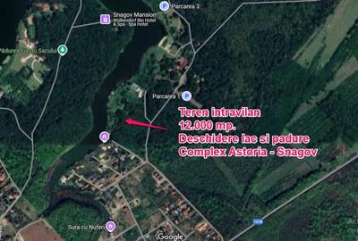 De vanzare teren superb cu deschidere la lacul si padurea Snagov - 2