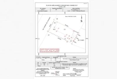 Casă cu 3 camere cu Teren 200 Mp în 23 August (Cațelul)