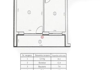 Apartament cu 2 camere, mobilat în Valea Cetății - 9