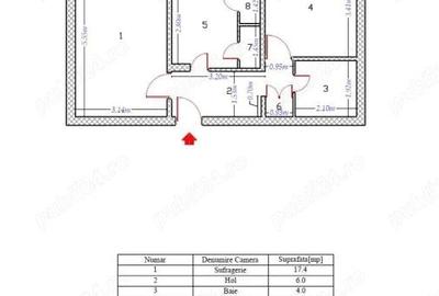 Apartament cu 2 camere decomandat în Berceni - 1