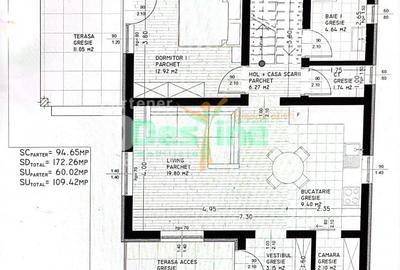 Casă individuală cu 5 camere cu Canalizare în Balciu - 9