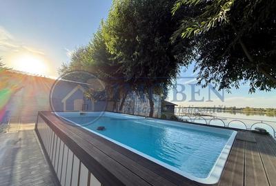 Sala evenimente-5 cabane-Ponton pe lac-Piscina-Proprietat... - 13
