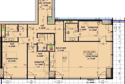 Apartament cu 4 camere în Tei - 10