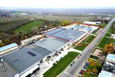 Teren 9.419 mp + hale 7.000 mp – Huși, Vaslui - 1