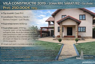 Vila constructie 2019 zona Rm. Sarat BZ la cheie Pret: 250.000 neg. - 8