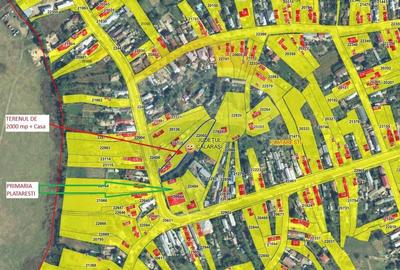 Teren Construcții intravilan de 2000 mp, în Plătărești