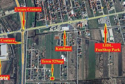 Teren de 529 mp, în Central