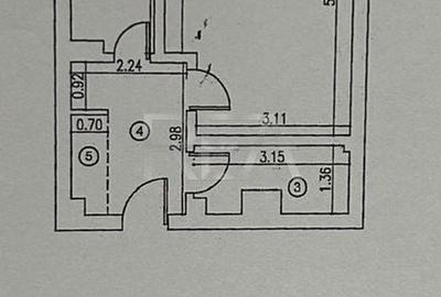 Garsonieră decomandată, mobilată în Tei - 2
