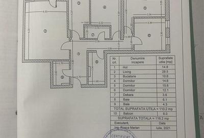 Apartament 4 camere Brancoveanu- Turnu Magurele - 7