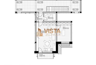 Apartament cu 2 camere, mobilat în Sânpetru - 7