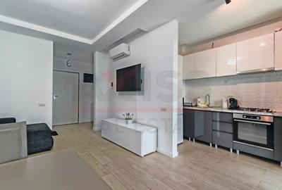 Apartament cu 2 camere decomandat, mobilat în Sud