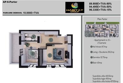 Theodor Pallady - 2 camere cu terasa in bloc finalizat - 12