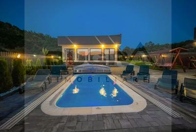 Casa exclusivista cu piscina, 150mp, teren 1500mp, zona Somesu Rece - 2