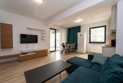 Apartament cu 2 camere decomandat, mobilat în Tractorul - 1
