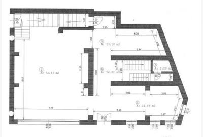 Spațiu comercial, de 565 mp, în Știrbei Vodă - 1