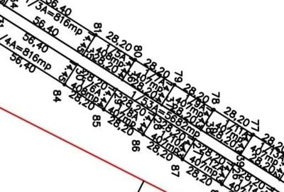 Terenuri cu deschidere 20m la Centura in suprafata  de 5950 mp si 6481 mp - 10
