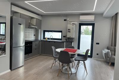 Apartament doua camere cu gradina de inchiriat odaile otopeni curte - 8