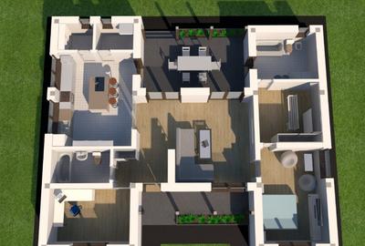 Casa 130 mp plus teren 4174mp in Slatioarele la 15 km de Pitesti - 2