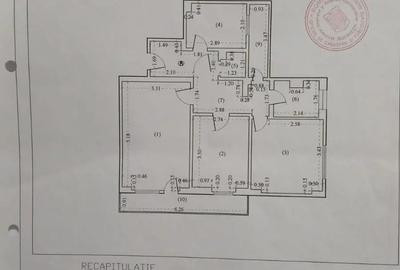 Apartament cu 3 camere decomandat în Lacul Tei