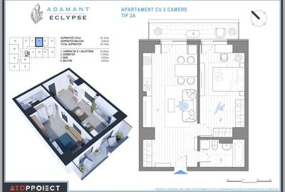Apartament cu 2 camere decomandat în Nicolina - 14