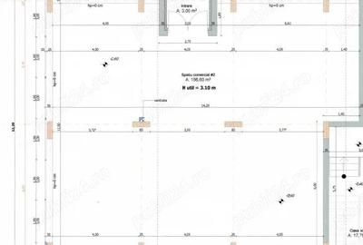 Spațiu comercial, de 161 mp, în Florești - 1