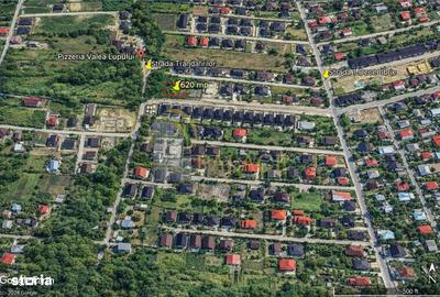 Teren de 620 mp, în Valea Lupului - 2