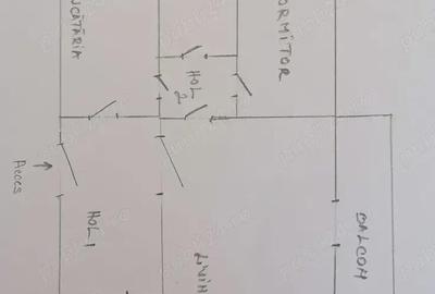 Apartament cu 2 camere semidecomandat în Central - 3