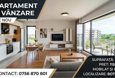 Apartament cu 2 camere semidecomandat în Central