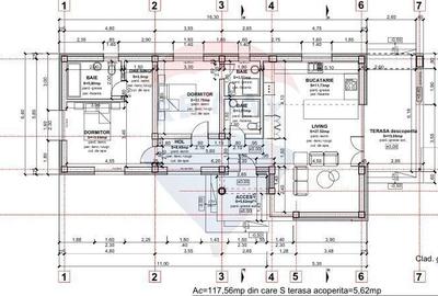 Casă cu 3 camere cu Teren 422 Mp în Central - 15