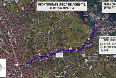 Teren de 1000 mp, în Exterior Vest - 3