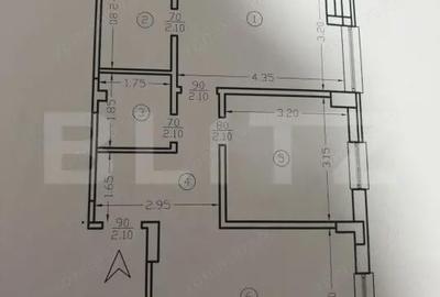 Apartament cu 3 camere decomandat în Baza 3 - 1