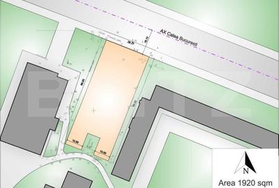 Teren Construcții intravilan de 1920 mp, în Calea București - 2
