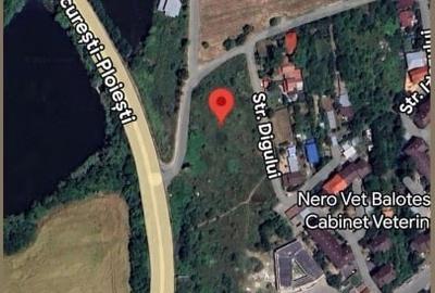 Teren Construcții intravilan de 1000 mp, în Balotești