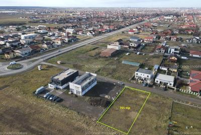 Teren cu o poziționare excelentă în Moșnița Nouă Zonă deja dezvoltată-85.000 E - 2