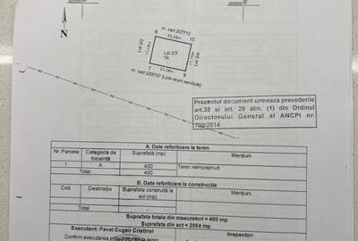 Teren Intravilan | Pallady | L1C UTR | deschidere 23 m | 400mp - 1