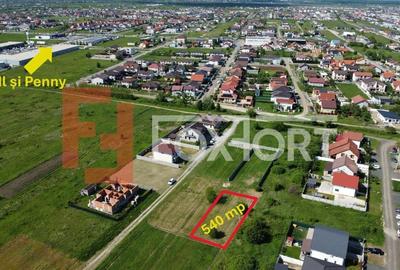 Teren Construcții intravilan de 540 mp, în Moșnița Nouă