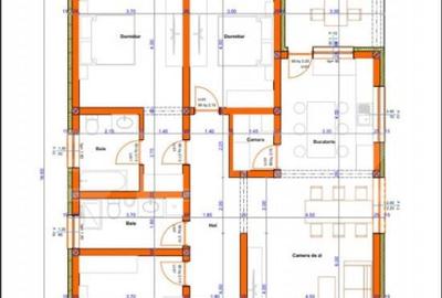 Casă cu 4 camere cu Teren 600 Mp în Unirea