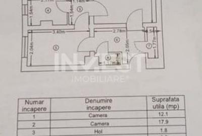 Apartament cu 2 camere decomandat în Alexandru cel Bun