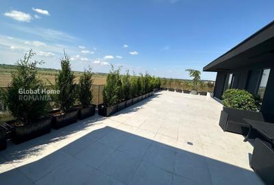 Penthouse cu 3 camere decomandat, mobilat în Sisești - 13