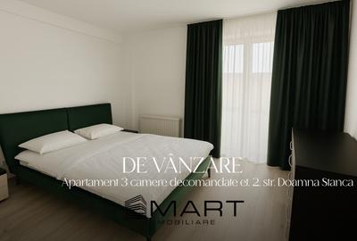 Apartament bloc nou,3 camere, etaj 2 cu lift,  loc de parcare zona Doamna Stanca - 1