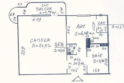 Garsonieră decomandată în Mărăști - 1