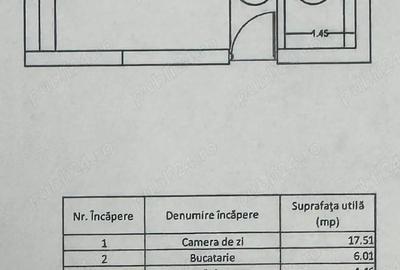 Garsoniera decomandata 36 mp, bloc 2020, complet mobilata ?i utilata - 6