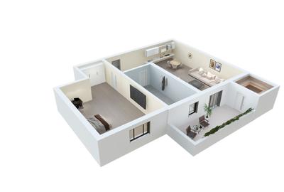 Apartament 2 camere cu balcon, lift și parcare inclusă - 4