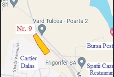 Teren intravilan aprox. 1 ha locatie deosebita - vis a vis de poarta 2 Santierul Naval - 2