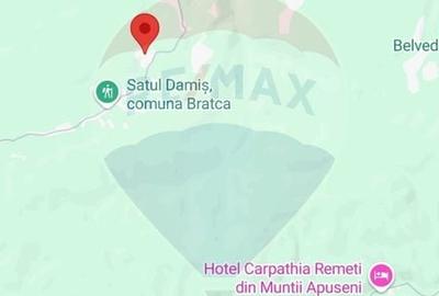 Teren 3082 mp cu fundatie casa Damis, Bratca, drum DJ 764D - 6