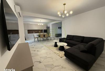Apartament cu 3 camere, mobilat în Central
