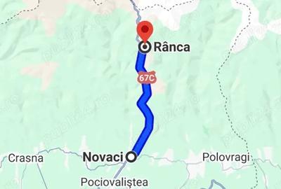 Vila P+1 550mp.utili si garaj cu teren 4500mp NOVACI la DN67C 19km de Ranca - 2