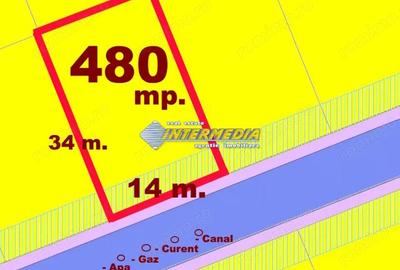 Teren de 480 mp, în Cetate
