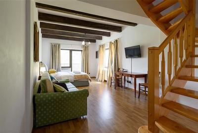 Pensiune:3 km de Castelul Bran,2.900mp teren,piscina,ciubar,teren sport,aviz ISU - 43